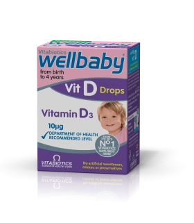 VITABIOTICS WELLBABY Vit D Drops 30ml