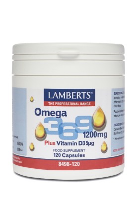 Lamberts Omega 3 -6-9 1200mg 120Caps