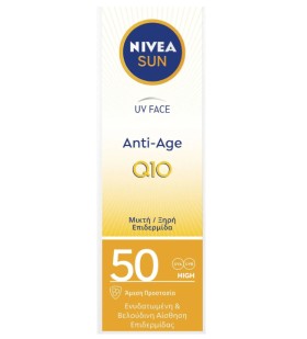 NIVEA SUN UV Face Anti - Age Cream SPF50, 50ml