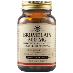 Solgar Bromelain 300MG 60 Veg.Caps.