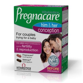 Vitabiotics Pregnacare Him & Her Conception 60tabs