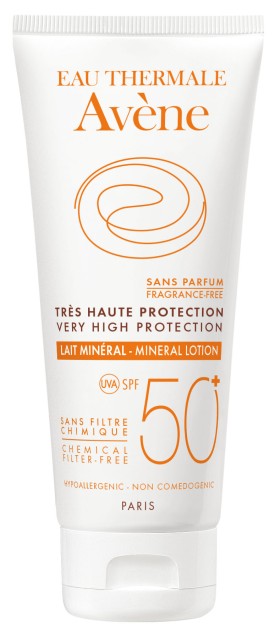 AVENE LAIT MINERAL SPF 50+ 100ML