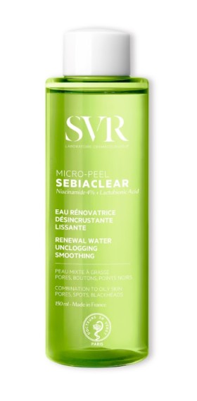 SVR Sebiaclear Micro-Peel Λοσιόν Λείανσης & Καθαρι &hellip;