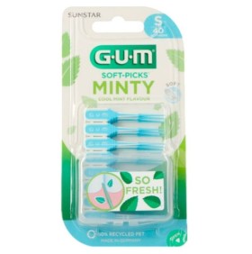 Gum 669 Soft Picks Comfort Flex Cool Mint Small Με …
