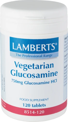 LAMBERTS VEGETERIAN GLUCOSAMINE  750MG 120TABS