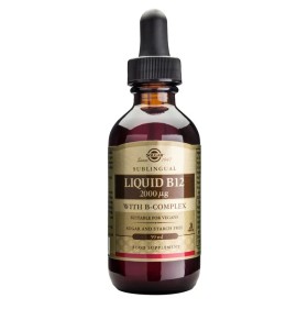Solgar B12 2000mg With B Complex 59ML