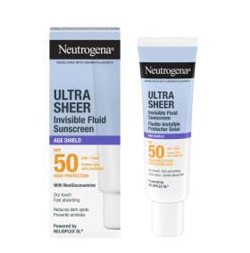Neutrogena Ultra Sheer Invisible Fluid Age Shield &hellip;