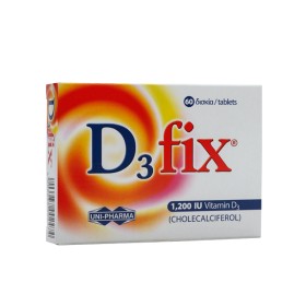 Uni-pharma D3 fix (Vitamin D3) 1200IU 60tabs