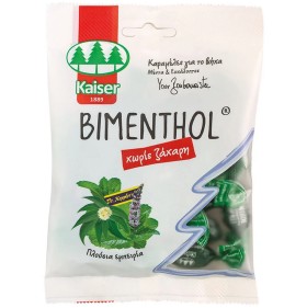 Kaiser Bimenthol Καραμέλες για το Βήχα με Μέντα & …