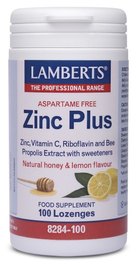 Lamberts Zinc Plus Lozenges 100loz