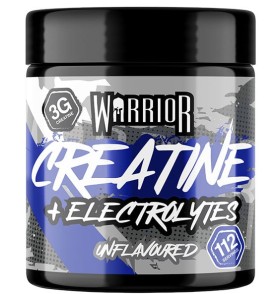 Warrior Creatine + Electrolytes Unflavoured Μονοϋδ &hellip;