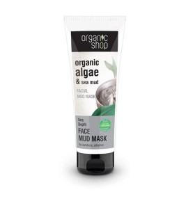 Organic Shop Face Mud Mask Sea Depth Μάσκα Προσώπο …