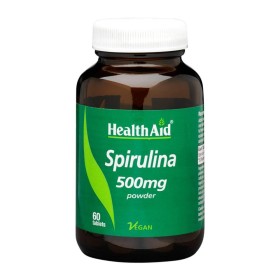 HEALTH AID SPIRULINA 500MG TABLETS 60'S