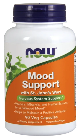 Now Foods Mood Support With St John'S Wort, 90 Veg …