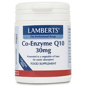 LAMBERTS CO-ENZYME Q10 30MG 30CAPS