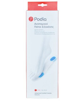 PODIA ΟΛΟΚΛΗΡΟΣ ΠΑΤΟΣ COMFORT INSOLES SILICONE Νο …