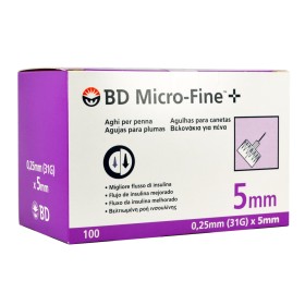 BD Micro-Fine + 31G (0,25 x 5 mm) 100pcs