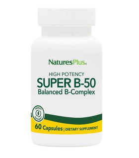 NATURE'S PLUS Vitamin Super B 50 60vcaps