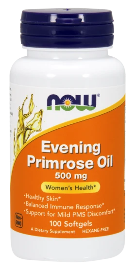 Now Foods Evening Primrose Oil 500mg 100 Softgels
