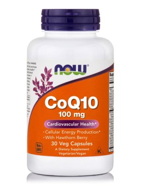 Now Foods Coq10 100mg 30 Veget.caps