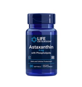 Life Extension Astaxanthin 4 mg with Phospholipids …