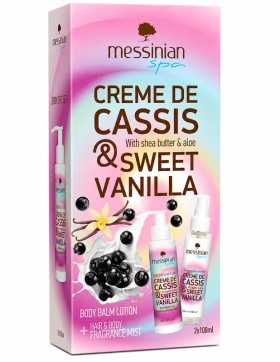 Messinian Spa Set Creme de Cassis & Sweet Vanilla …