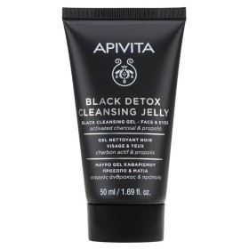 Apivita Black Detox Cleansing Jelly for Face & Eye …