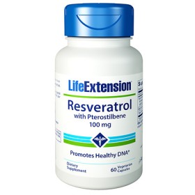 Life Extension Resveratrol With Pterostilbene, 60 …