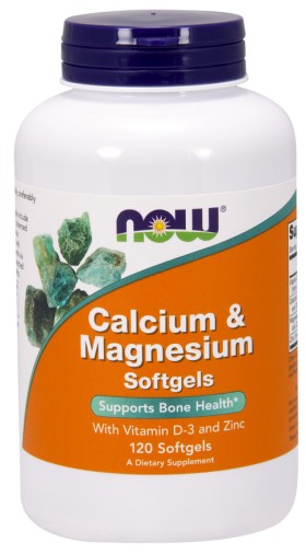 Now Foods Calcium & Magnesium With Vitamin D-3 & Z …