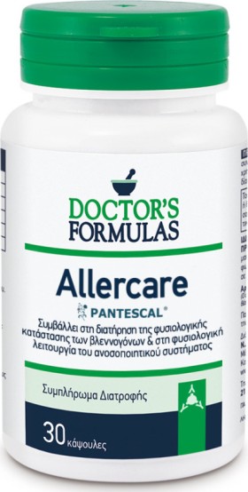 Doctor's Formulas Allercare Φόρμουλα για τη Φυσιολ …