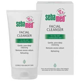 SEBAMED Gentle Facial Cleanser Gel για Λιπαρές-Μικ …