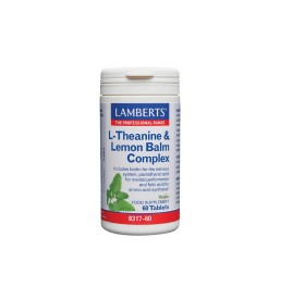 Lamberts Theanine & Lemon Balm Complex 60tbs