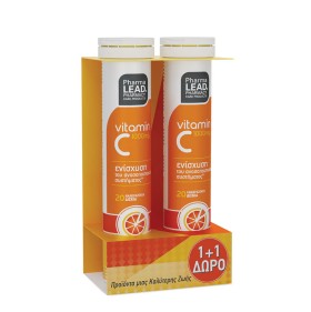 Pharmalead Vitamin C 1000mg 20eff.tabs 1+1 ΔΩΡΟ
