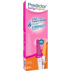 PREDICTOR Early & Express Τεστ Εγκυμοσύνης 2τμχ