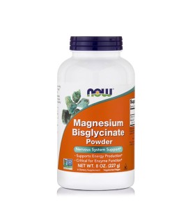 Now foods Magnesium Bisglycinate Powder 227g