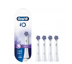 Oral-B iO Radiant White Ανταλλακτικές Κεφαλές 4τμχ