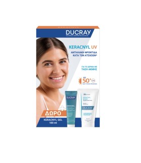 Ducray Set Keracnyl UV SPF50+ Fluide & Δώρο Gel Mo &hellip;