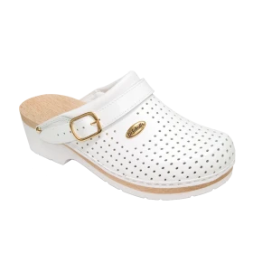 Scholl Σαμπό Clog Λευκό Νο. 39