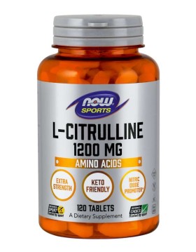 Now Foods L-Citrulline 1200mg 120tabs.