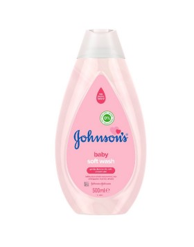 Johnson's Baby Soft Pink Wash 500ml