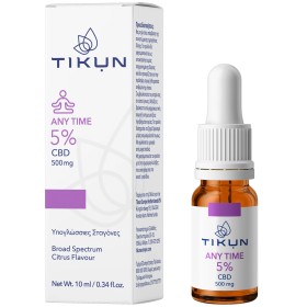 Tikun Any Time 5% CBD 500mg 10ml