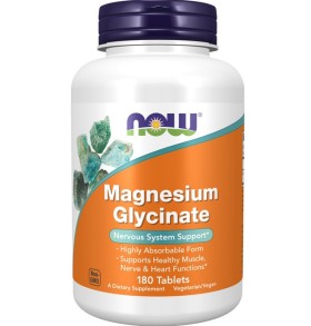 Now Foods Magnesium Glycinate Nervous System Suppo …