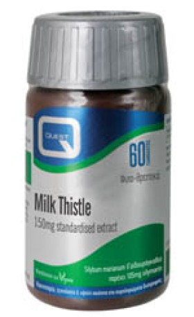 QUEST MILK THISTLE 150mg 60TABS