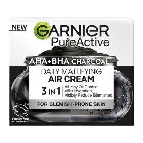 Garnier PureActive AHA & BHA Charcoal Daily Mattif …