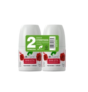 Dr. Organic Set Rose Otto Deodorant Roll-On Double &hellip;