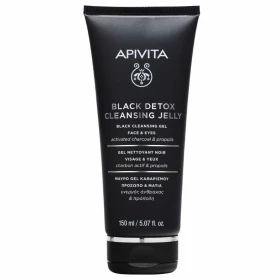 Apivita Black Detox Cleansing Jelly for Face & Eye …