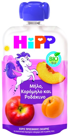Hipp Hippis Μονόκερος Μήλο,Κορόμηλο και Ροδάκινο 1 …