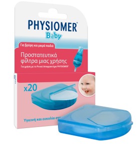 Physiomer Baby Protective Filters 20 pieces