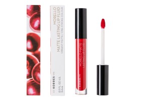 Korres Morello Matte Lasting Lip Fluid 53 Red Velv …