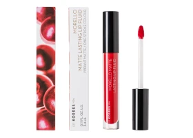 Korres Morello Matte Lasting Lip Fluid 53 Red Velv …